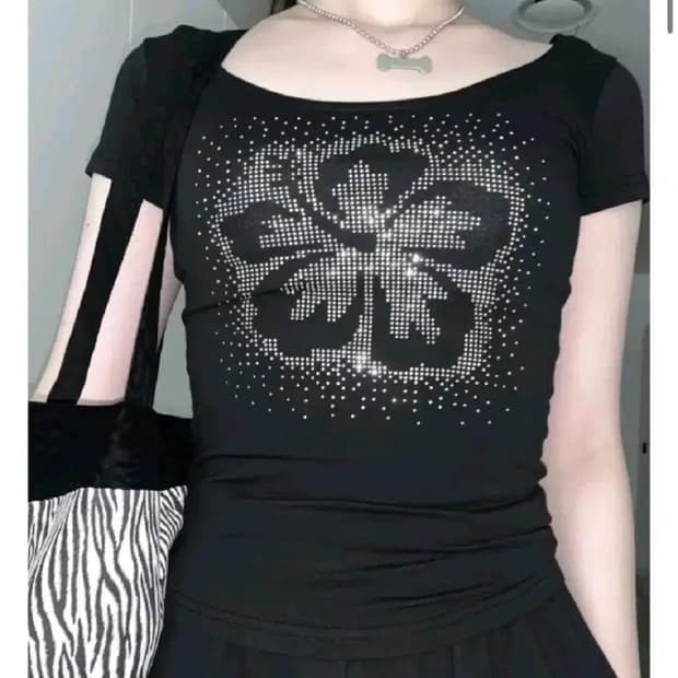 베이비메탈클럽 히비티 반팔 갸루 펑크