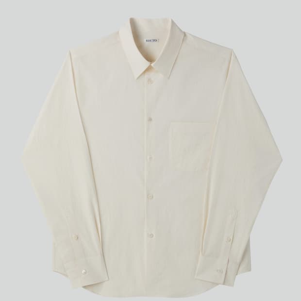 렉토 26SS 코튼 포켓 셔츠 크림