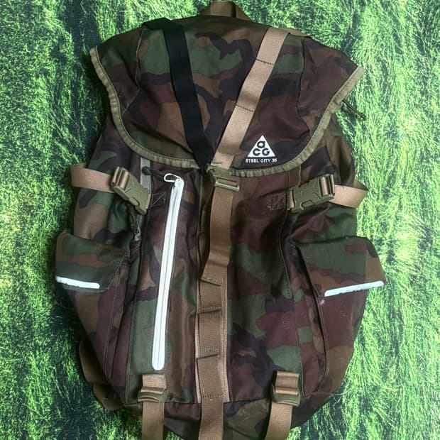 acg 카모 백팩 