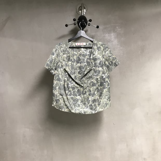 마르니 반팔 블라우스 40(W)