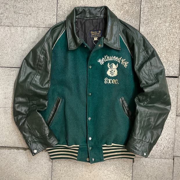 80s Shanter Sportswear 바시티 자켓