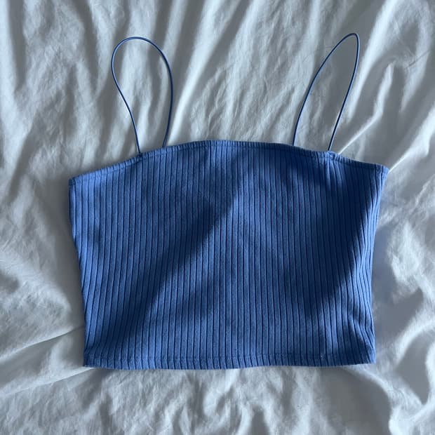 Forever21 크롭 슬리브리스 S