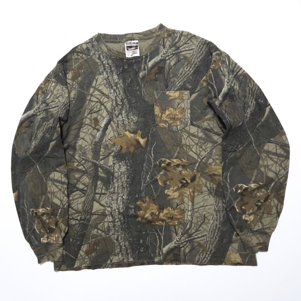 90s 저지스 USA 카모플라쥬 리얼트리 롱슬리브 긴팔티