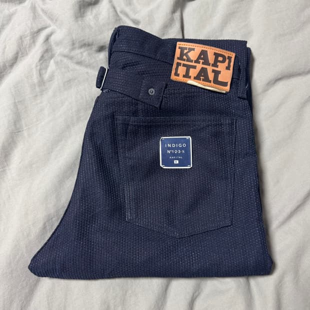 kapital 캐피탈 센츄리 데님 팬츠 n.123 
