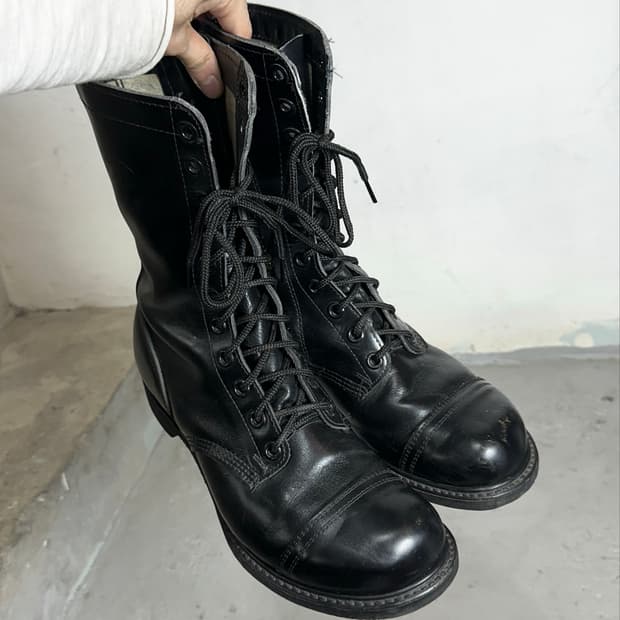 70's OG 밀리터리 컴뱃 부츠 미군화 빈티지 부츠 