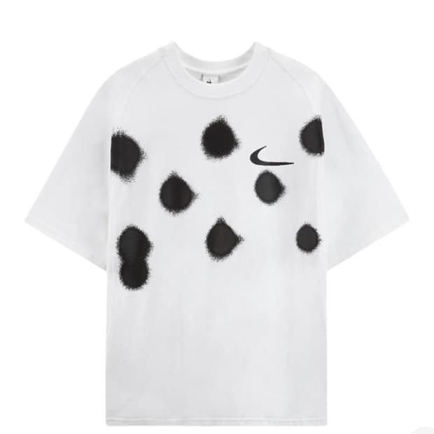 [새상품] 나이키 오프화이트 티셔츠 화이트