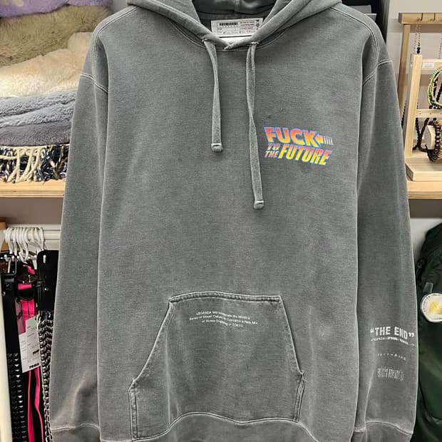 [100] LEGENDA 빈티지 후드티 FUCK THE FUTURE 