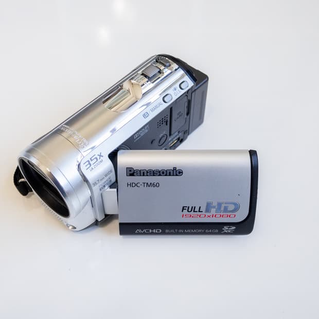 Panasonic HDC-TM60 / 빈티지 디지털 캠코더
