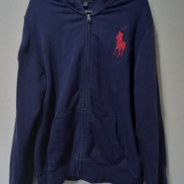폴로 POLO 빅포니 후드집업 90~95