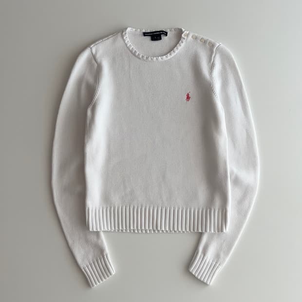 폴로 랄프로렌 여성 라운드넥 니트 L