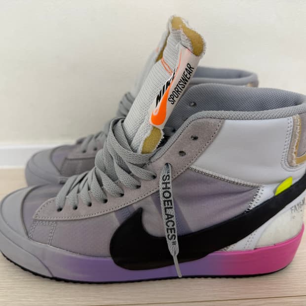 나이키 오프화이트 세레나 블레이저 미드 260