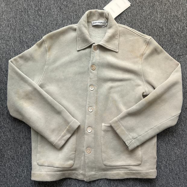 [48] 아워레가시 쉘터 가디건 애틱 워시 플리스