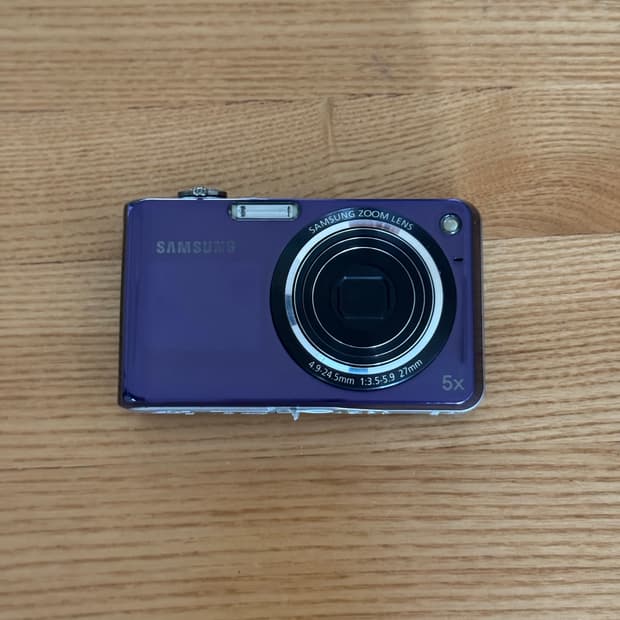 삼성 VLUU PL150 디지털카메라 퍼플