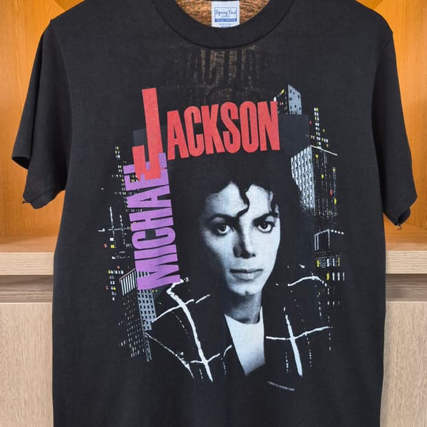  88's Vintage Michael Jackson xPEPSI Tee