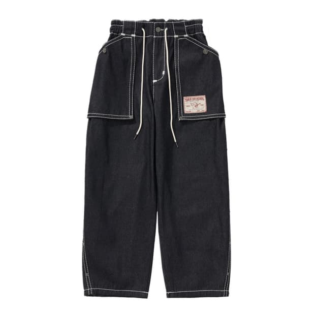 (구매글) 트루릴리젼 파라오 팬츠 로우 인디고 L,XL