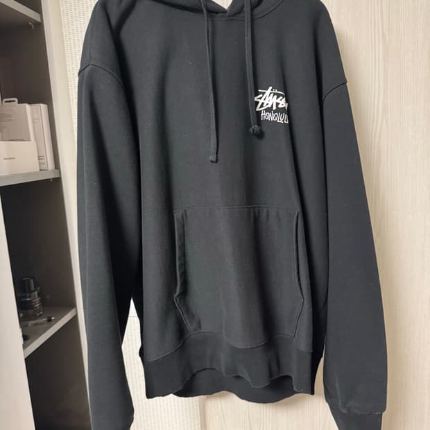 [XL] 스투시 호놀룰루 후드티 블랙