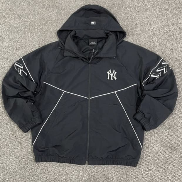 MLB 바람막이 후드 집업 자켓 100~105