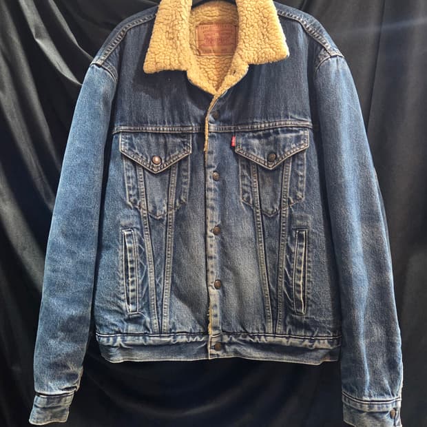 90's 리바이스 쉐르파 데님 자켓 71500