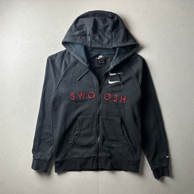 나이키 스투시 백로고 후드집업
