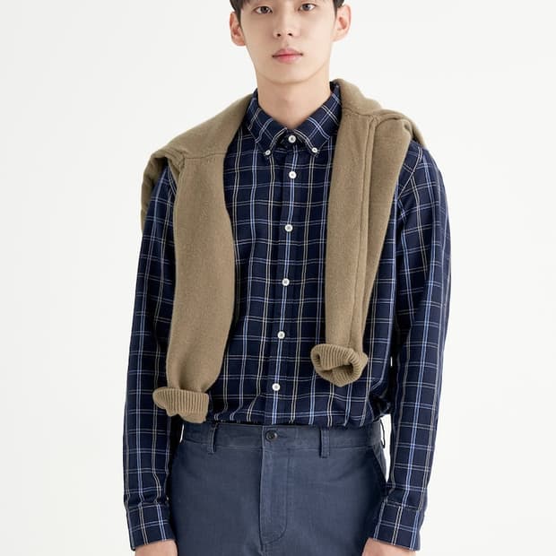 빈폴 체크셔츠