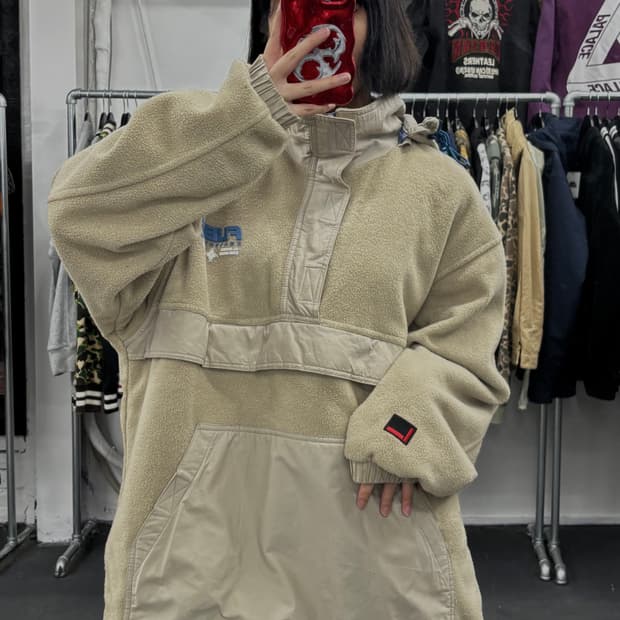 FUBU 푸부 플리스 아노락 자켓