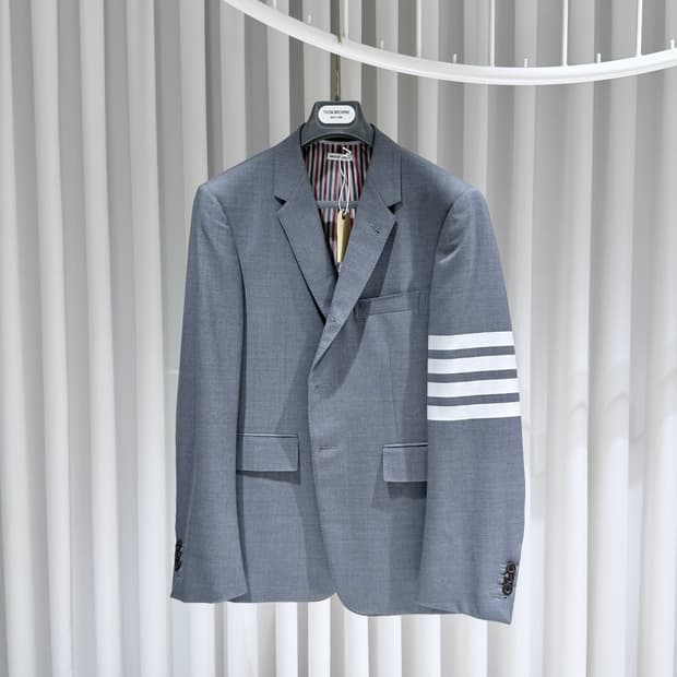 3 / 톰브라운 사선완장 플레인 위브 블레이저 / 택달림