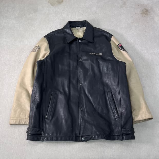 105 조던 90s 빈티지 레더 자켓