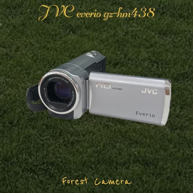 (셀카) JVC gz-hm438 디지털캠코더 빈티지캠코더