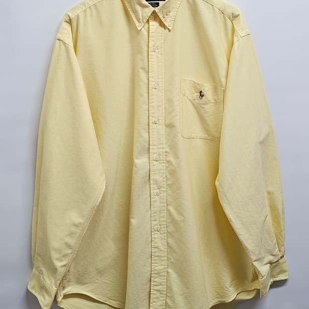 폴로랄프로렌 옥스포드 남방 셔츠 L 국내2XL