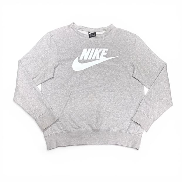 S 95 나이키 그레이 캥거루 맨투맨