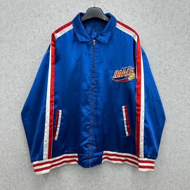 105 Steve & Barrys HARLEM 남자 올드스쿨 사틴자켓