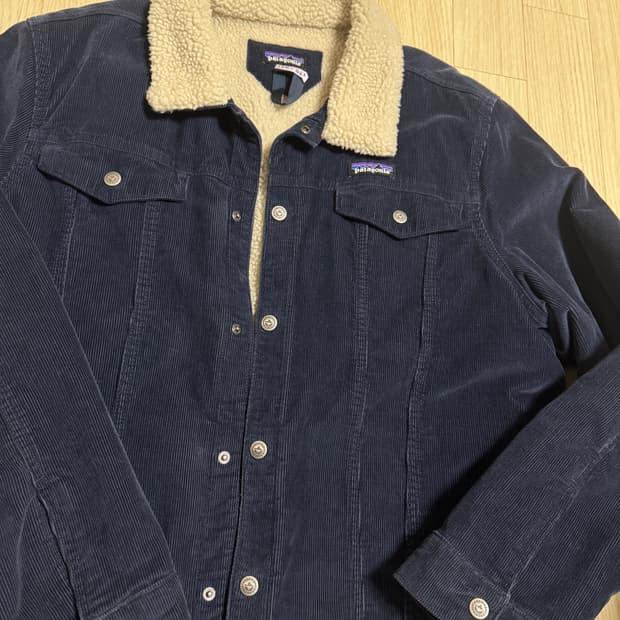 파타고니아 코듀로이 양털자켓