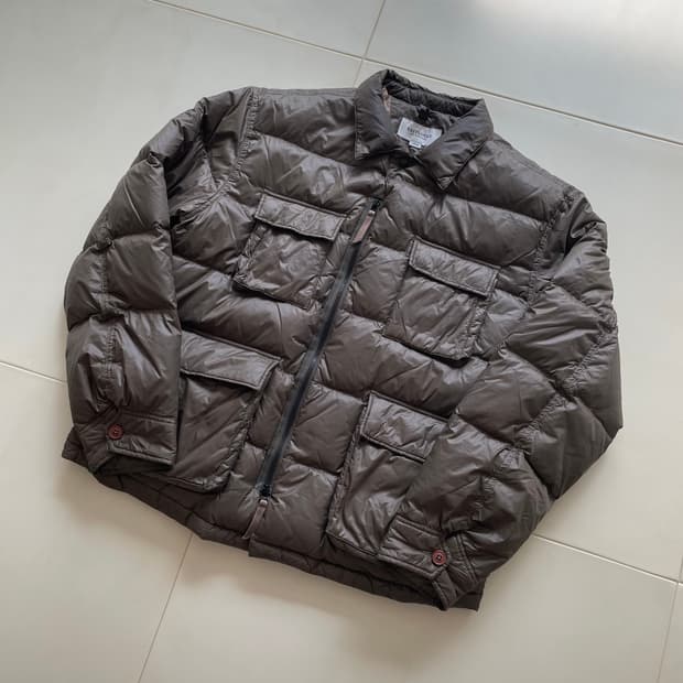 이스트로그 bdu 트러커 다운 패딩 자켓 L 