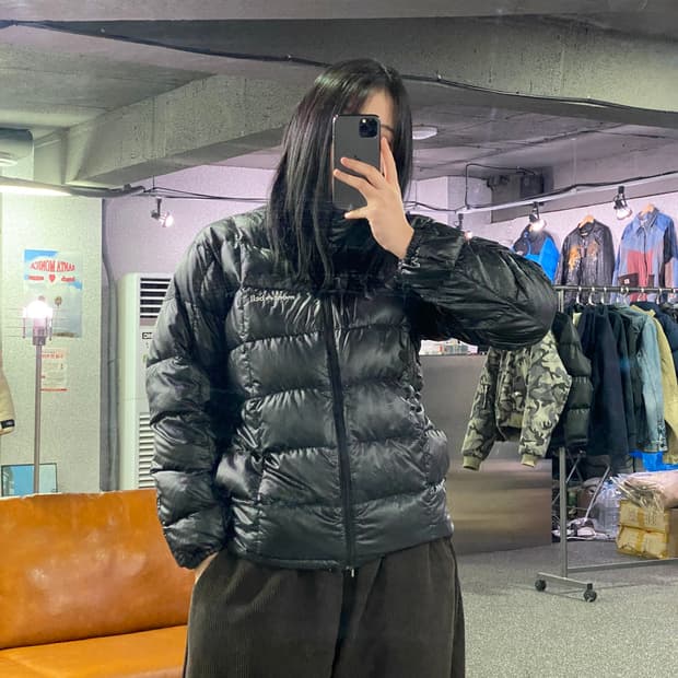 몽벨 슈페리어 블랙 다운 자켓 경량 패딩 B3832