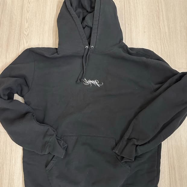 슈프림 후드티 블랙 xl