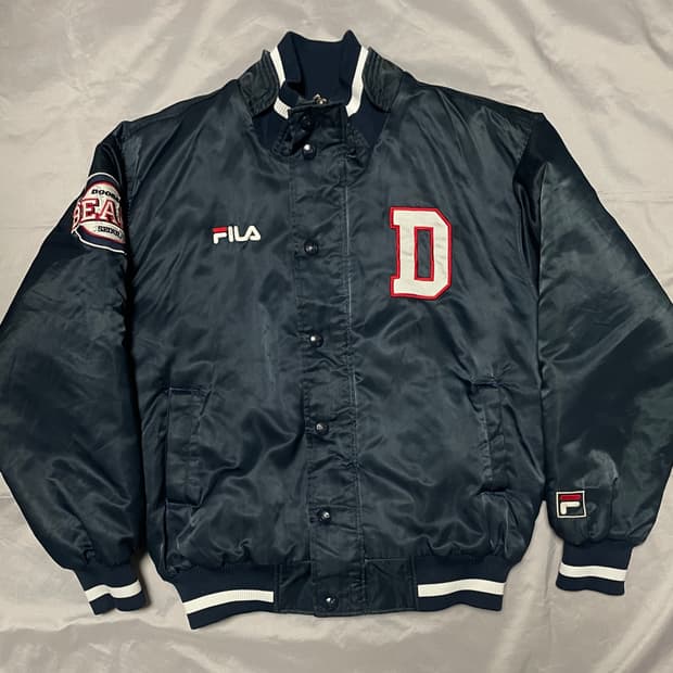 두산베어스 휠라 야구점퍼  100 L