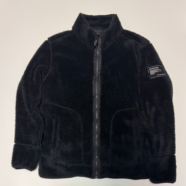 블랙야크 blackyak 블랙 플리스 점퍼 XL