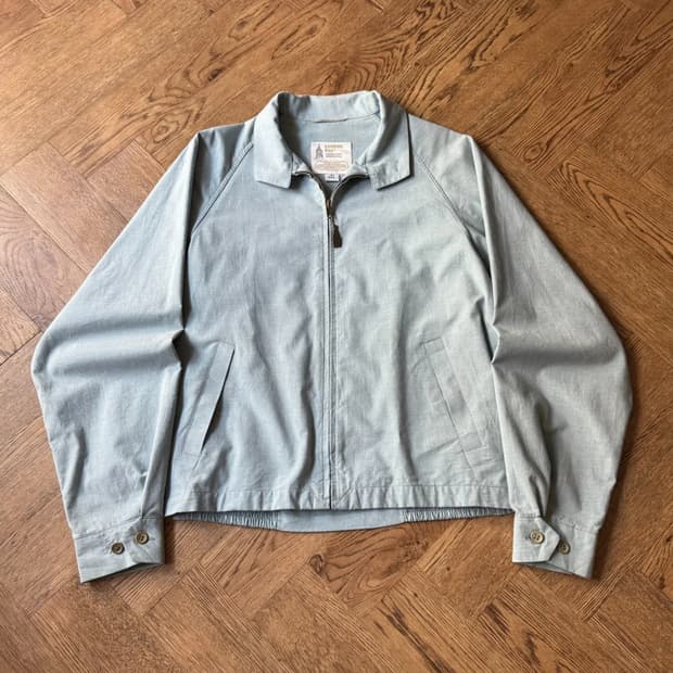 [L]60's 런던포그 Made in USA 샴브레이 드리즐러 자켓