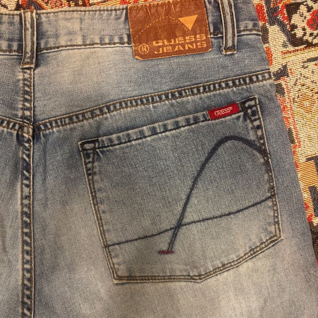 Vintage GUESS Jeans Straight Denim 32