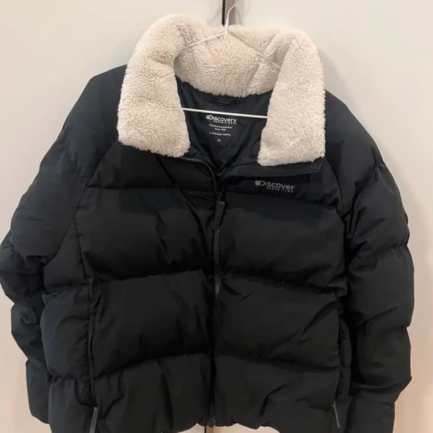 디스커버리 숏패딩 95