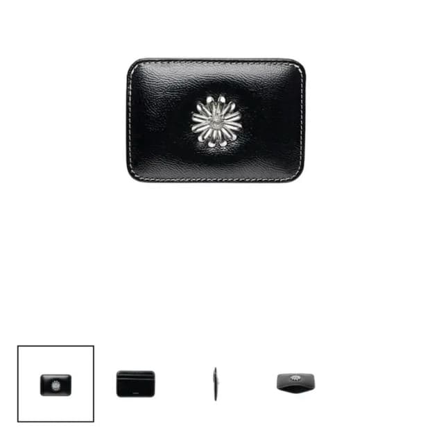 르마스크 데이지 슬림 카드지갑 블랙