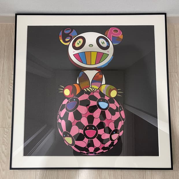 무라카미 다카시 x 블랙핑크 판다카시 에디션 블랙