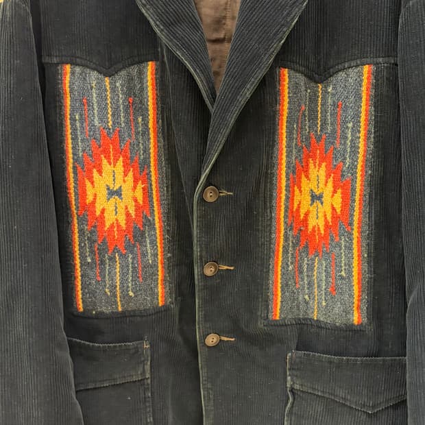 리미티드에디션 RRL 코듀로이 핸드우븐 카우보이자켓  XL사이즈