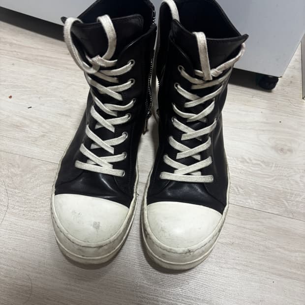 릭오웬스 하이 lpo 브라운 39사이즈