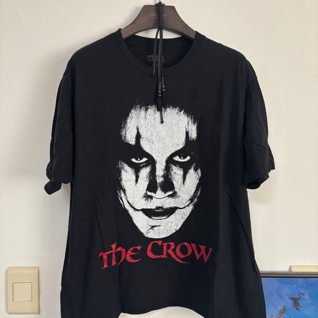 더 크로우 오피셜 빈티지 티셔츠