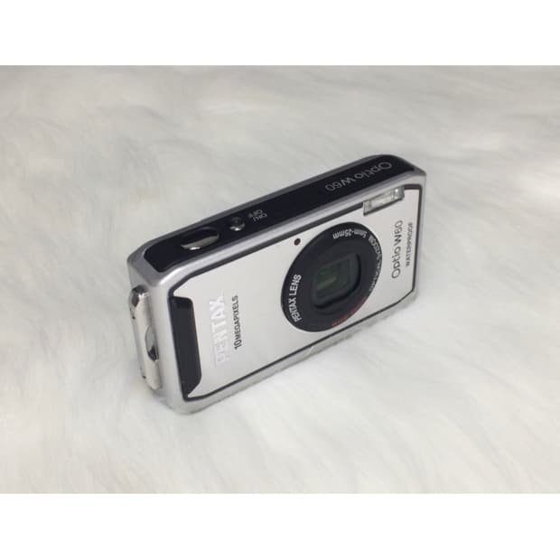 (작례) 펜탁스 옵티오 w60 실버 디카 pentax