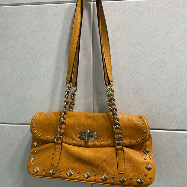 [BALENCIAGA]2000s Mood Stud Deer Skin Le