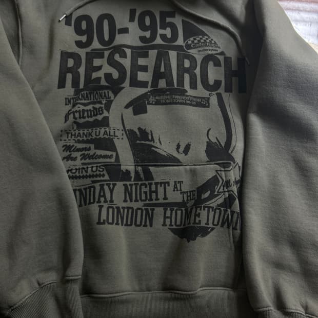 비바스튜디오 리서치 후드티 M