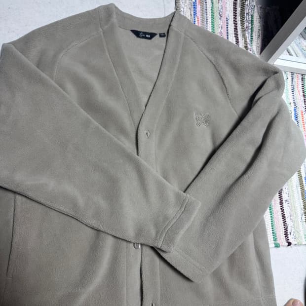 유니클로 니들스 가디건 베이지s