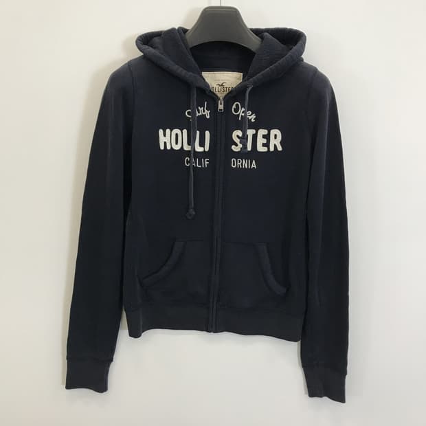 홀리스터 Y2K 후드집업 네이비 [여성M]